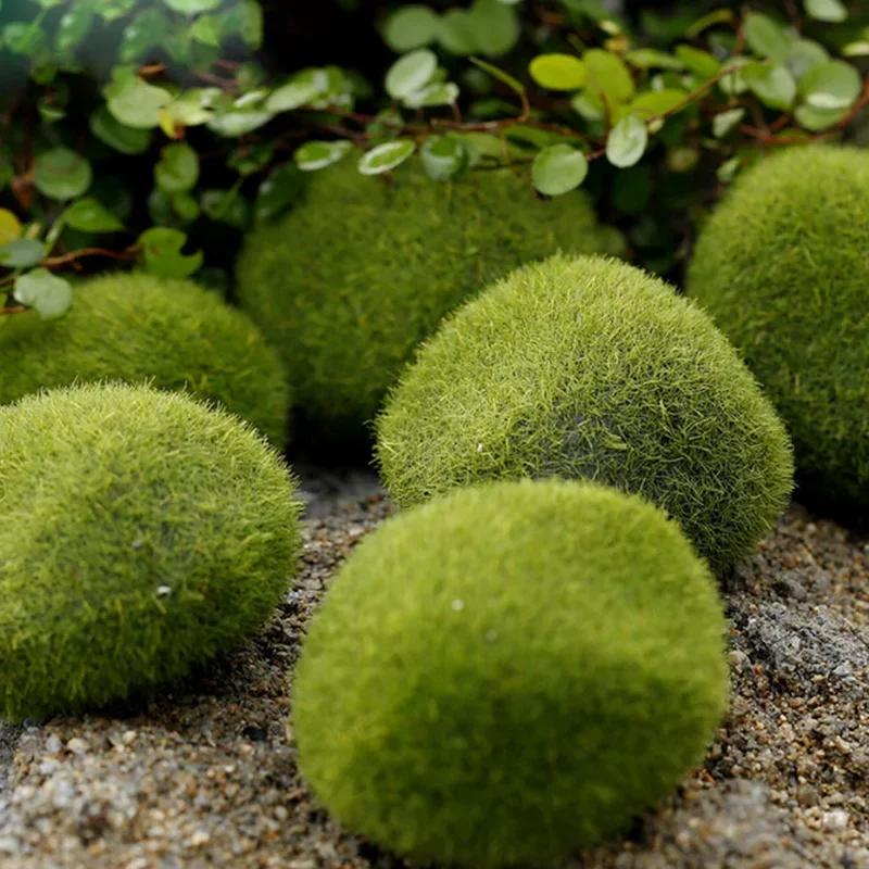 Fake Stone Artificial Moss Rocks Home Decor Micro Landscape Simulation Plant DIY Decoration for Garden and Crafting Home Decor