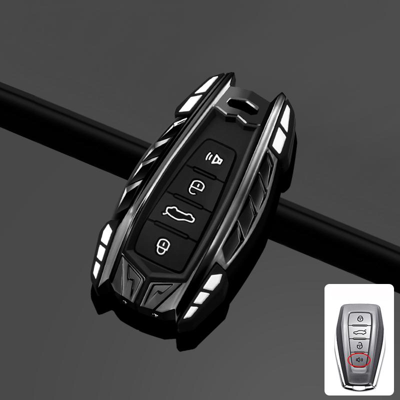 Чехол-брелок из цинкового сплава для автомобильного ключа Geely Okavango Coolray Atlas Monjaro Tugella Emgrand GT S Proton X50 X70 Держатель для пульта