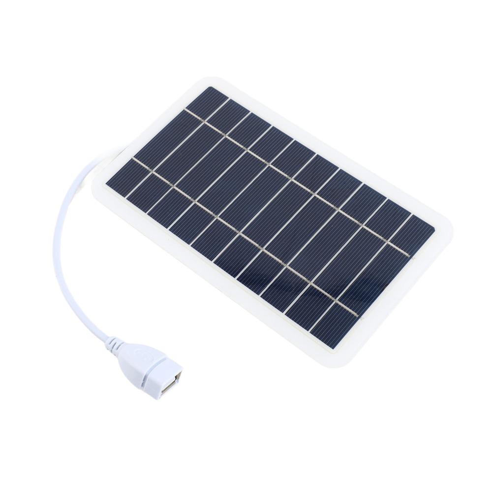 Polysilicon silicon Solar Panel 5V 2W USB Solar Charger Portable Solar Charger  Outdoor Emergency