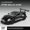 1:32 Porsche GT3 RS Суперкар Литой Металлический Модель Звук и Свет Игрушка Детский День Рождения Игрушка Подарок Коллекция Хобби Модель Детская Игрушка