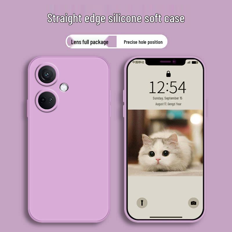 Oppo K11 Защитный чехол из жидкого силикона - Полное покрытие, Защита от падений, Унисекс