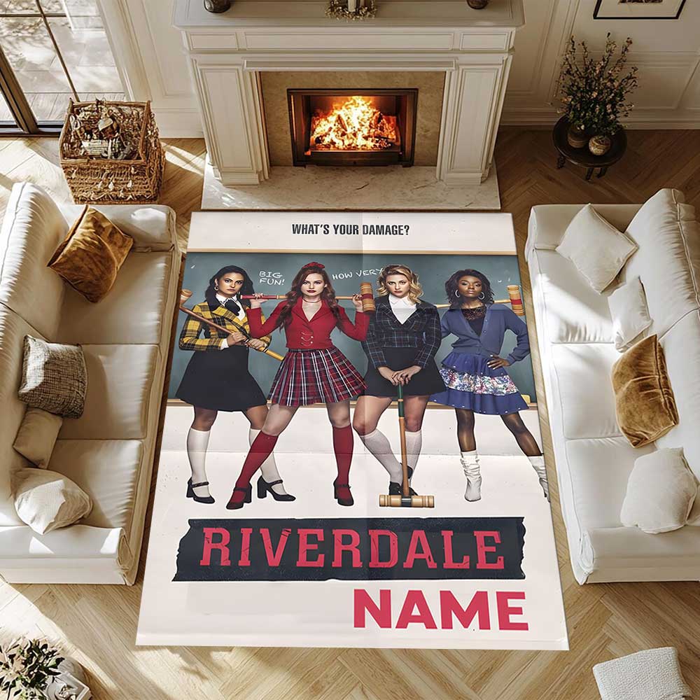 Warner Bros. Films (19) Customize your name rug, office chair cushion, home bedroom living room gift.
