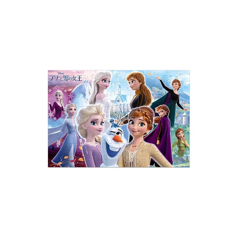 Tenyo [Сделано в Японии] Детская jigsaw puzzle Дисней Холодное сердце: Связь между сестрами 96 деталей (26x38см) Детская головоломка DK-96-374 Антибактериальная