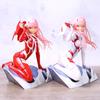 Аниме-фигурка Darling in the FRANXX, фигурка Zero Two 02, красная/белая одежда, сексуальные фигурки из ПВХ для девочек, игрушка, Коллекционная модель