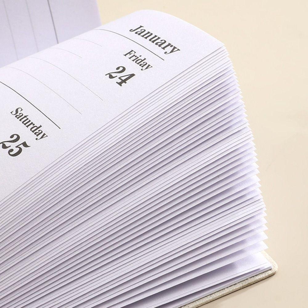 Paper 2025 Agenda Planner Notebook 60 Pages 12 Months Planner Notebook Business Notebook Student