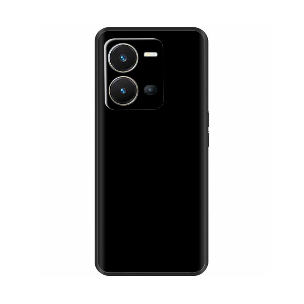 Cute Silicon Phone Case For Vivo X80 Lite 5G Case 2022 Black Silicone Soft TPU Back Cover for vivo X80 Lite X80Lite Bumper Capas