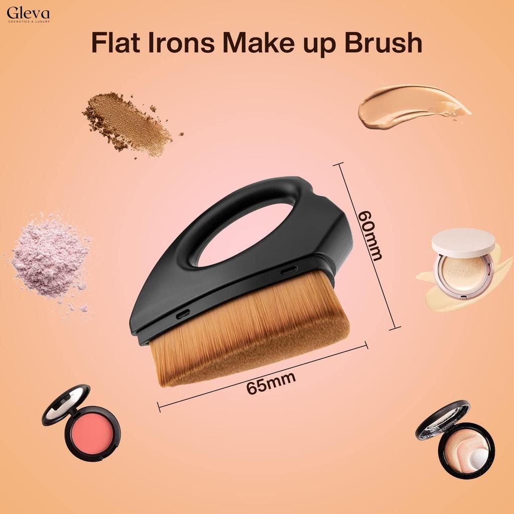 Foundation Makeup Flawless Brush, Cream or Flawless (Black)