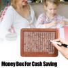 Cash Box With Counter Wooden Counter Piggy Bank Saveing Kids Adults Cash Box Save Money Cashier Drawer Organizing Crafts Home