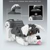 Новые Наборы Строительных Блоков Щенки Шнауцера и Хаски 635/757 Шт. Фигурки Игрушка Коллекция Фигурок Кубики Домашний Декор Игрушка Подарки для Детей