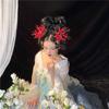Artificial Lycorisradiata Hair Stick Chinese Style Hanfu Hair Clip Vintage Flower Hairpin Hanfu