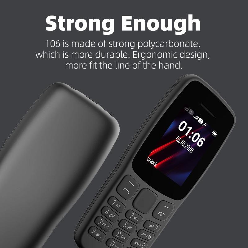 Mobile Phone 106 Elderly Machine Straight Button Long Standby Elderly Machine Loud 2G Function Machine
