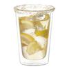 KINTO CAST Double Wall Cocktail Glass 290ml, Heat-Resistant Glass, Double-Walled, Microwave and Dishwasher Safe, Gift Item (21431)