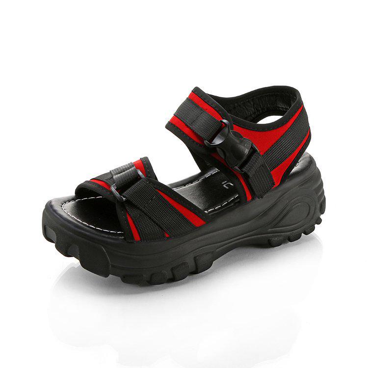 Fashion Luxury Leisure Sports Student Style Sandals for Women's 2024 Summer New Lightweight and Breathable Versatile Beach Sandals