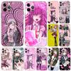 Чехол для телефона CHIAKA NANAMI для iPhone 5 5S 2020se 6 6s 7 8 plus x 10 XR XS 11 12 13 mini pro MAX, черная задняя крышка из ТПУ