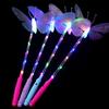 Светящиеся Бабочки Палочка Светящаяся в Темноте 3 Режима Регулируемая Ручная Высокая Яркость Работа от Батареек Цветная Светящаяся Палочка Животное Мигающая Игрушка