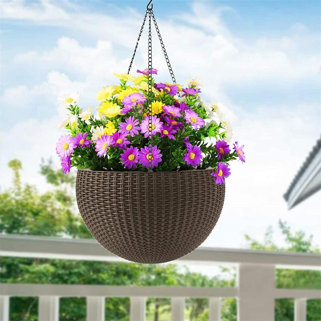 Букет из искусственных цветов хризантемы из водорослей