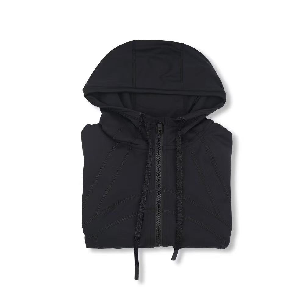 Оригинальная дышащая куртка для йоги Lulu для женщин - Весенне-осенний топ для фитнеса