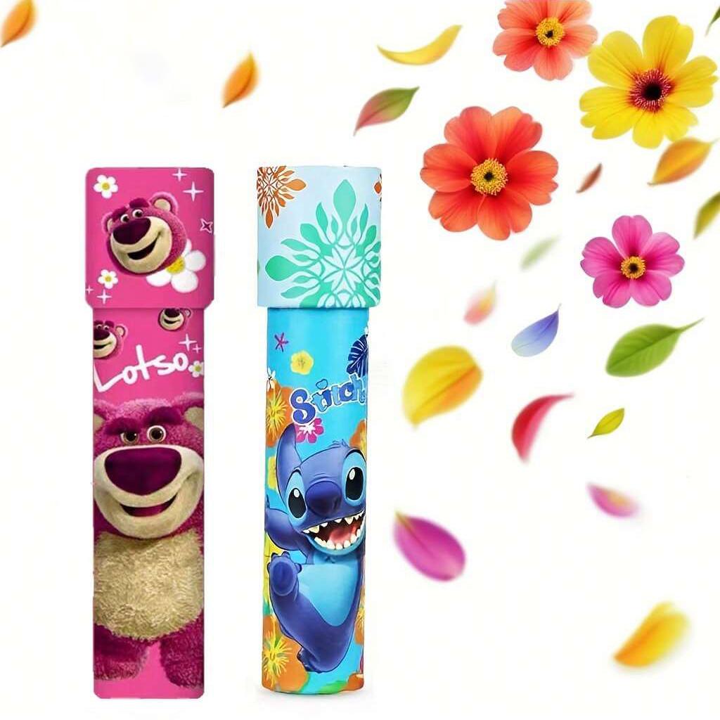 MINISO Оригинальный бумажный магический калейдоскоп с аниме-персонажами, Идеально подходит для дня рождения, Хэллоуина, Рождества, призов на карнавале, наград в классе