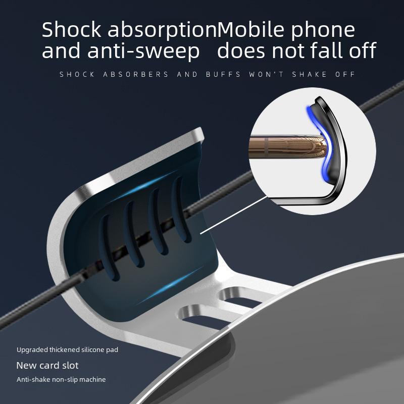 Автомобильный держатель для телефона из алюминиевого сплава с датчиком гравитации