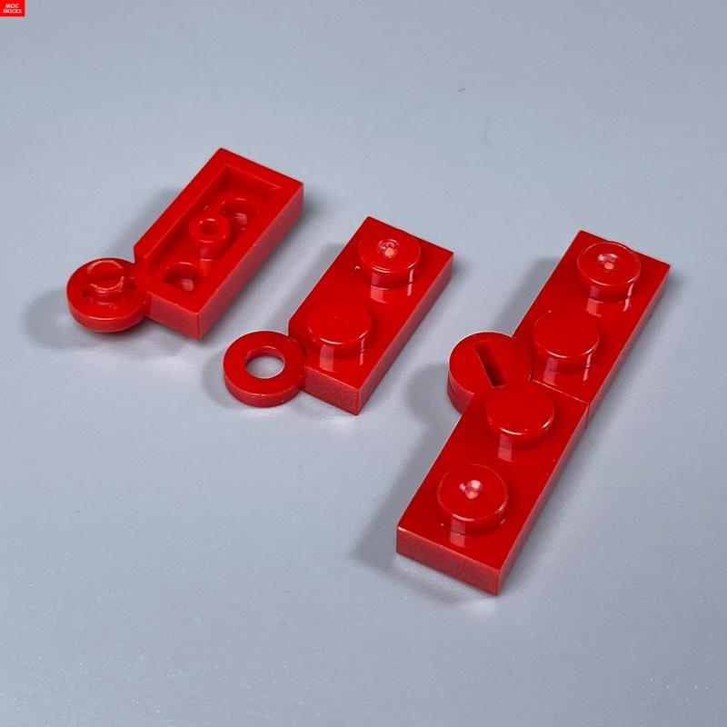 MOC Детали Шарнирная Пластина 2429 2430 Поворотное Основание Совместимо с 2429c01 1x4 DIY Фигурки Строительные Блоки Игрушки для детей Рождественские подарки