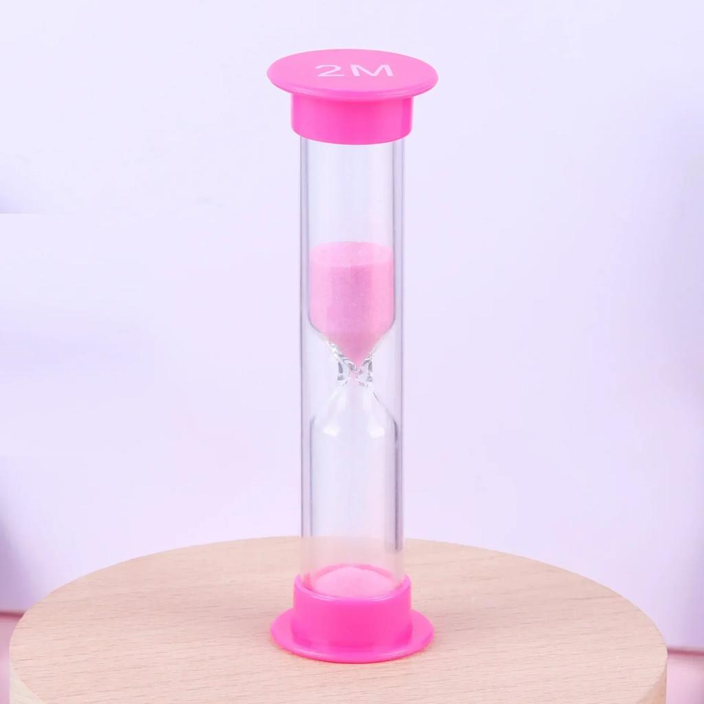 6 Pieces/set Sand Clock Hourglass 30S 1 2 3 5 10 Minutes Ornaments Home Children Gift Decoration Timer Clocks Decor Garden