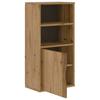 ODDA Side Table Cabinet 40 x 24 x 79 cm Solid Pine Wood