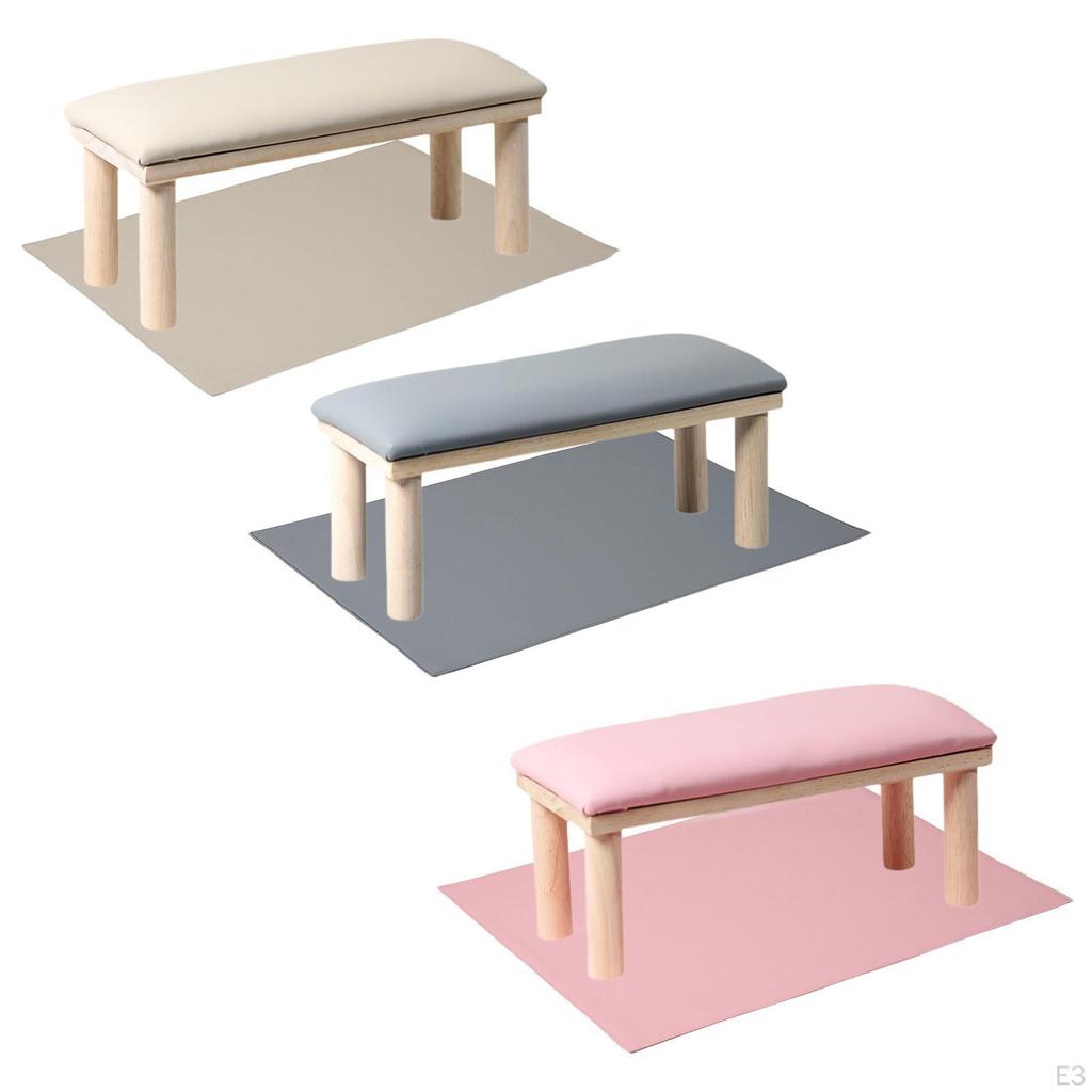 Подлокотник для маникюра Подставка для рук из дерева Подлокотник для маникюрного салона