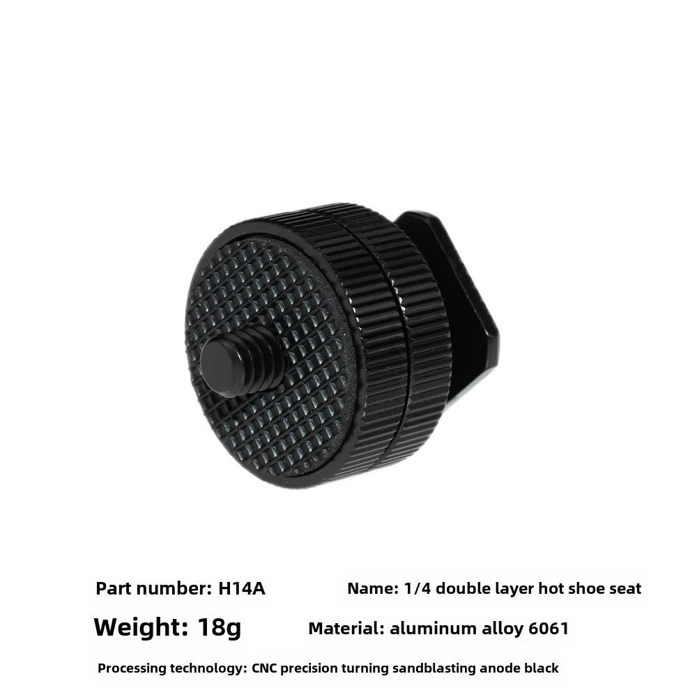 Кронштейн Flash Cold Shoe с винтом 1/4 для мобильного подвеса