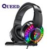 New Typec Mobile Phone USB Computer Game Headset with Microphone 7.1 Channel Large Earmuffs Listening To Sound Debate