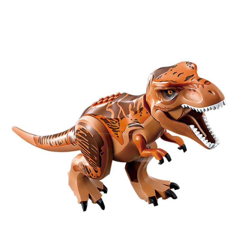 Горячий! Lego динозавр игрушки мир Юрского периода динозавр строительный блок собранная развивающая игрушка для детей подарки