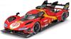 Bburago Scale Model Ferrari 499P 2023 Model Compatible with Antonio Fuoco Race Car Model - 1/18 #51 (Winner)