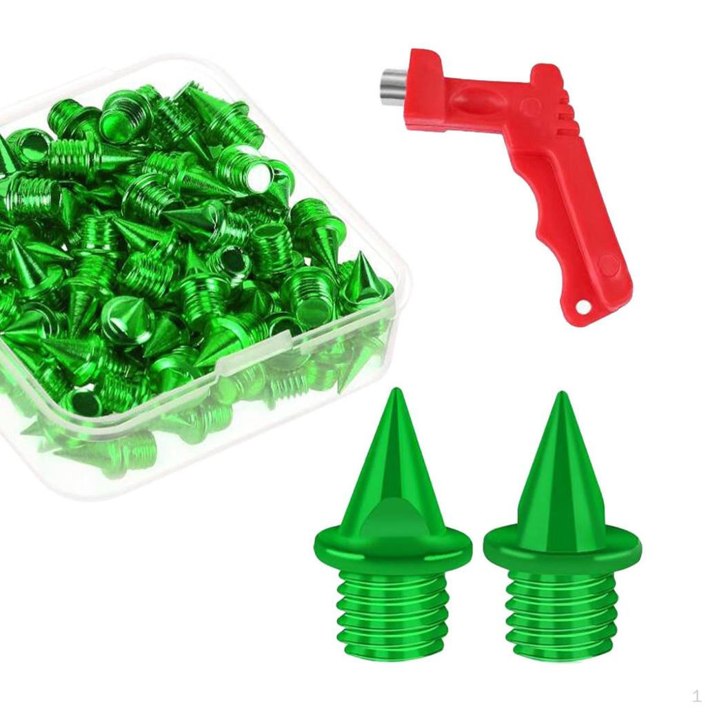 60 шт. сменных шипов для башмаков 5 мм с гаечным ключом