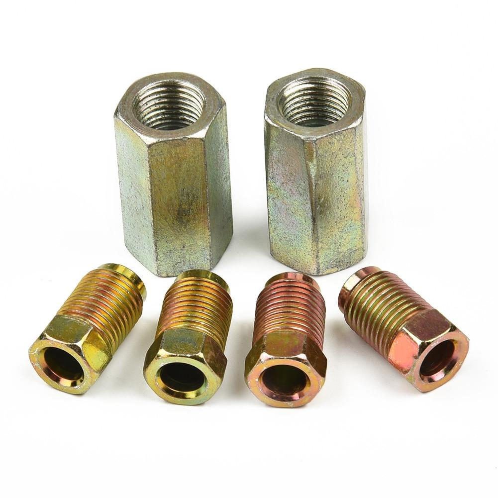Parts Brake Pipe Connector Replacement Union 3/16\\\"