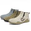 Men's Leather Shoes Casual Sneakers Plus Size 39-46