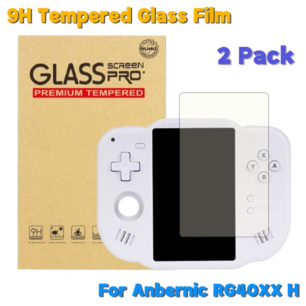 Для Anbernic RG40XX H Защитное стекло для экрана 2 шт. HD Защитные пленки из закаленного стекла 9H Закаленное стекло