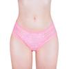 Мужские трусики LittleForBig с низкой посадкой, подчеркивающие фигуру, с милым декором из лент, узор «гусиная лапка», сетчатые брифы, розовые, размер L