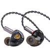 Наушники Tin HiFi T3Plus TinHiFi IEM с диафрагмой из ЛКП, динамический драйвер, черный, среднечастотный