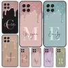 Personalised Name Slim Liquid Glitter Case For Samsung Galaxy M12 M22 M32 M52 M13 M23 M33 M53 M20 M21 M31 M51 M14 M34 M54 M30s