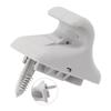 1PCS Gray Sun Visor Retainer Clip Hook Holder Fastener For Hyundai Getz I30 I20 Kona Elantra AD Ioniq Creta Ix25 Sonata LF 2017+