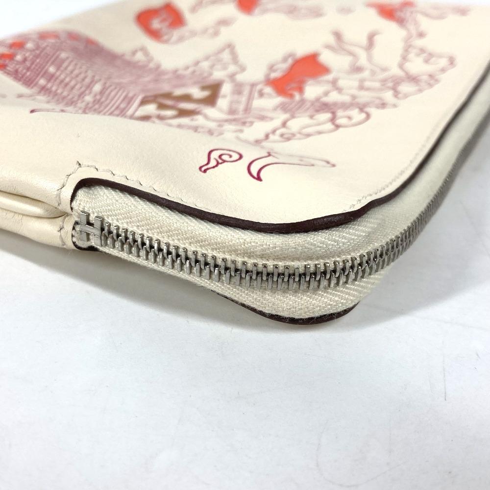 HERMES Carre pocket long Accessory case Flat pouch Bag Clutch bag Pouch