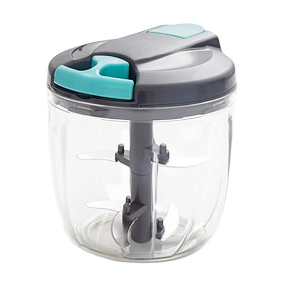 500/900ml Kitchen Garlic Manual Vegetable Cutter Chopper Meat Mincer Grinder