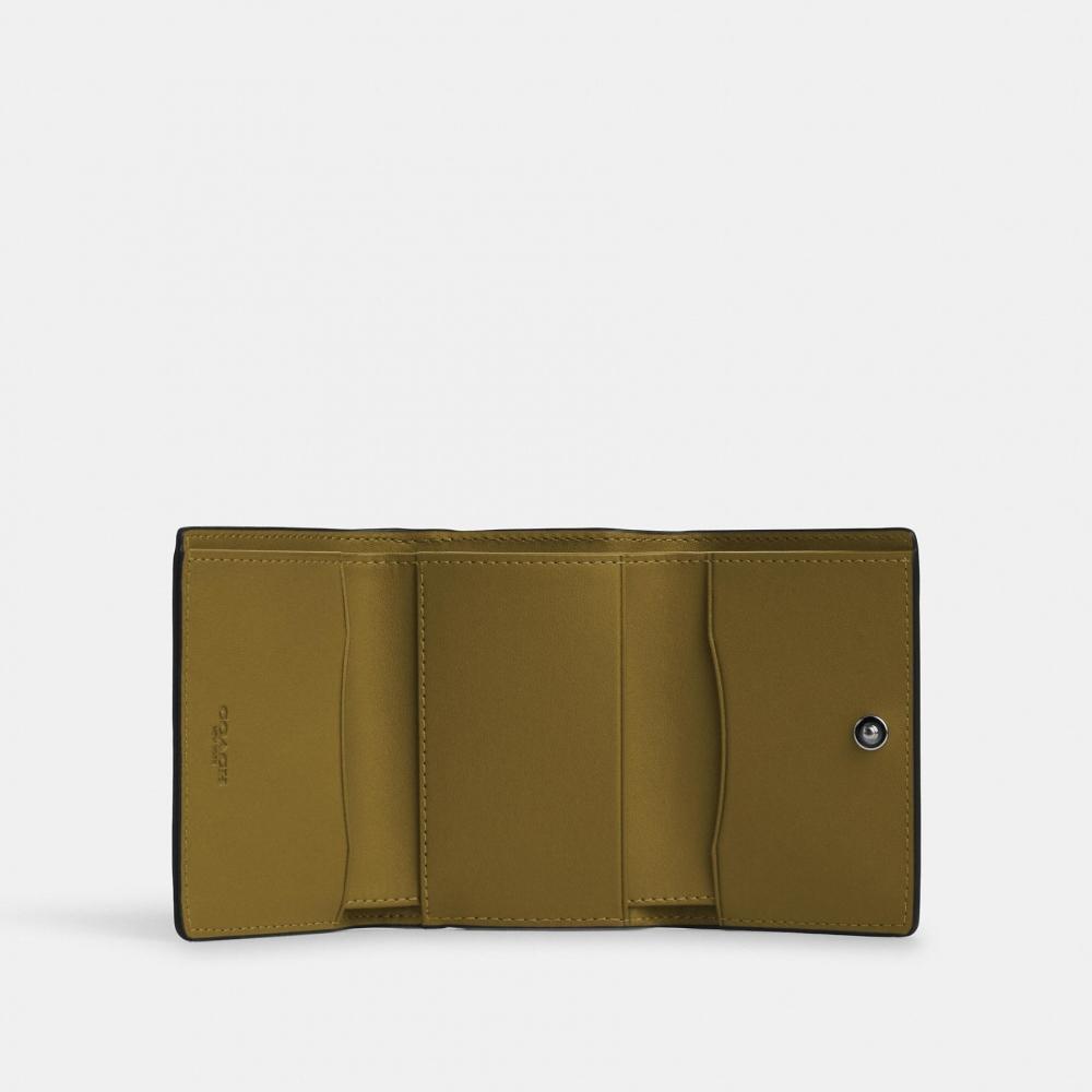 Coach Микро-кошелек Серебряный Деним