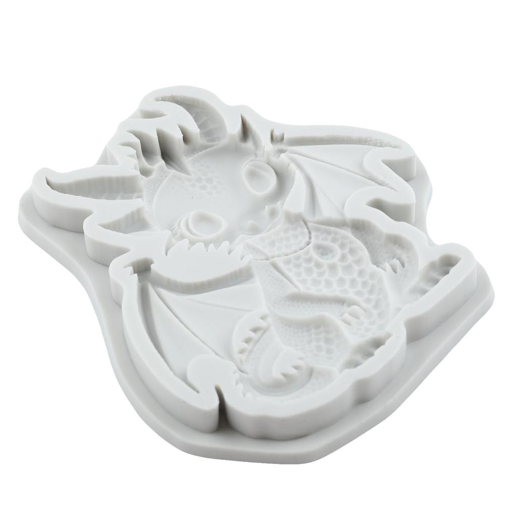 Dragon Silicone Mold Dragon Fondant Molds Cake Decorating Tools Cupcake Topper Candy Resin Clay Chocolate Gumpaste Mold