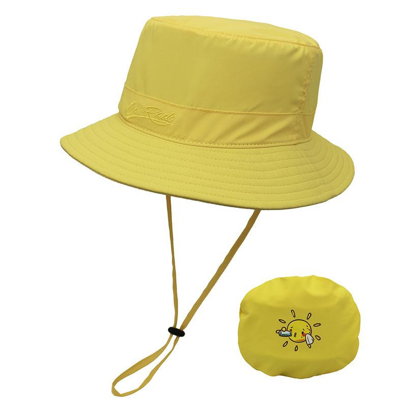 Kid's Sun Hat Children's Sun Hat Foldable Quick-drying Basin Hat 24 Spring and Summer Baby Hat