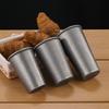 ZHOUYUEHENGSHENG Винтажная кружка из нержавеющей стали 304