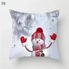 45*45cm Decorative Cushion Cover Christmas Santa Claus Pillow Cover Christmas Decoration Pillowcase Cushions For Sofa Home Gifts