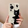 For Huawei P60 Pro Art Phone Case Cute Design Soft Liquid Silicone Back Cover For HuaweiP60 P 60 Anti Drop Durable Bumper Funda