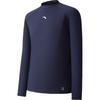 Comfortable Round Neck Pullover Casual Long Sleeve Solid Color Swimwear Men Swimwear Dark-Blue 1824532412-1