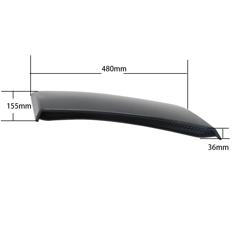 Front/Rear Side Fender Door Scoops Plate For Ford Mustang 2015-2024 Car Mudguard Scoops Cover Accessories Car Styling