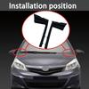 Левая правая накладка под дворники лобового стекла для Toyota Yaris 2012 2013 2014 2015 53867-52090 53866-52090
